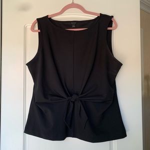 SOLD - Ann Taylor Front Tie Shirt
